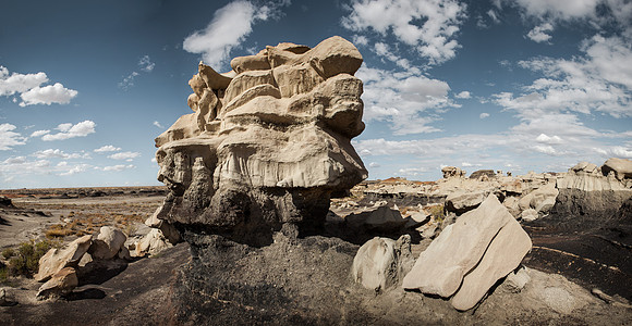Indian Head Hoodoo Panorama