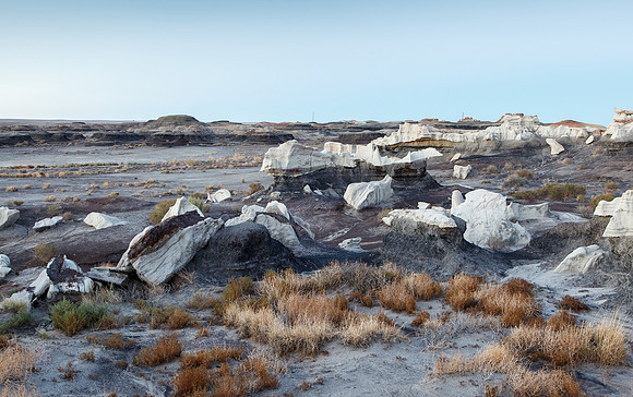 Bisti Wilderness Lower Wash at Civil Dusk