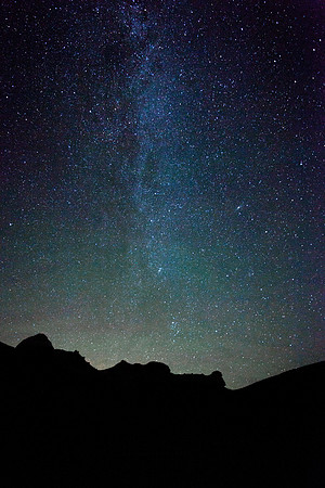 Northern Milky Way over Bisti Wildernes