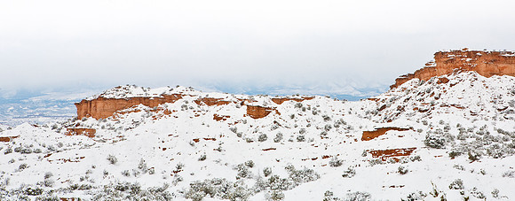 Snowy Badlands I