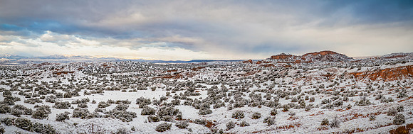 Chimayó First Snow Panorama