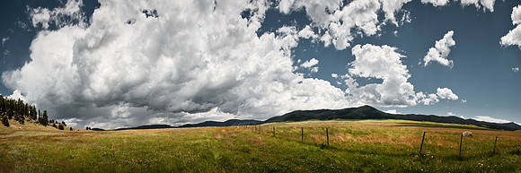 Valles Caldera Meadow Panorama