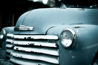 Blue Chevy Truck