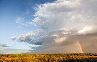 Rainbow over Sevilleta Wildlife Refuge