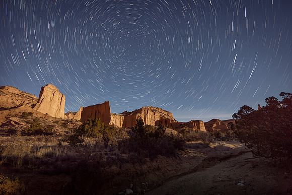 Polaris Above Chimayó Barrancas