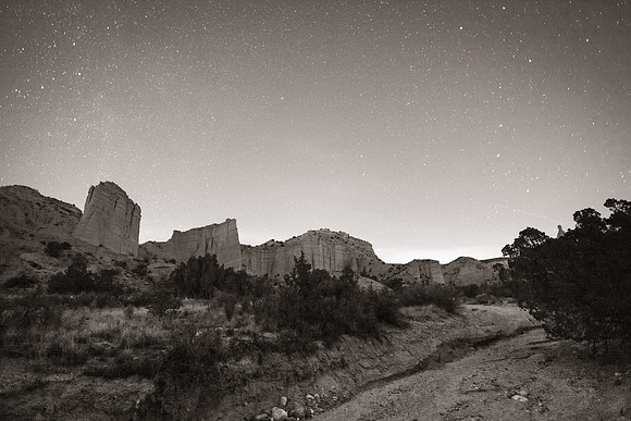 Chimayó Castles before Moonrise
