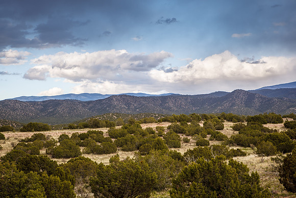 Truchas Peaks Above Cundiyo