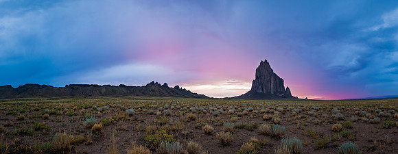 Shiprock Sunset II