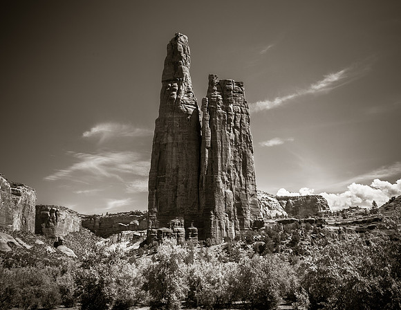 Spider Rock B/W