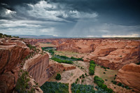 Rainstorm over Canyon De Chelly