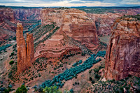 Spider Rock - Canyon De Chelly