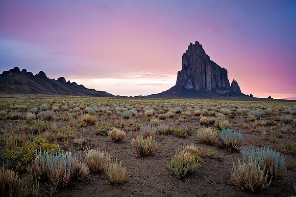 Shiprock Sunset II