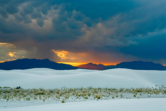 White Sands Sunset
