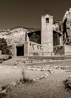 Christ in the Desert Monastery Exterior