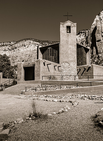 Christ in the Desert Monastery Exterior