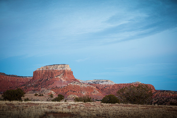 Orphan Mesa at Nautical Dusk