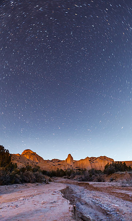 Polaris above Chimayó Arroyo