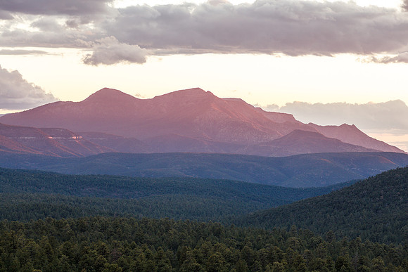 Isleta Atmosphere Over Manzano Mountains I