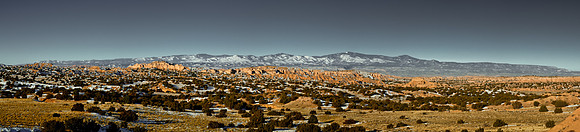 Jemez Mountains from Nambé
