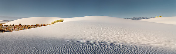 White Sands Sunrise Panorama