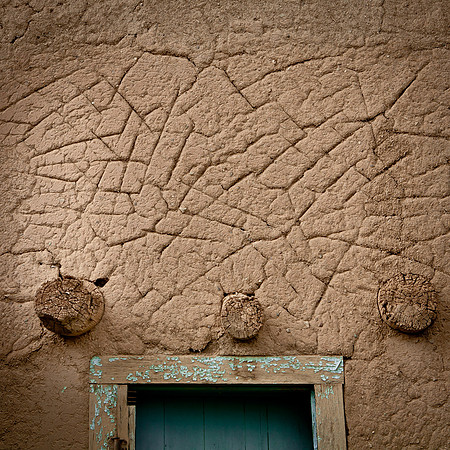 Mud Texture Above Taos Door