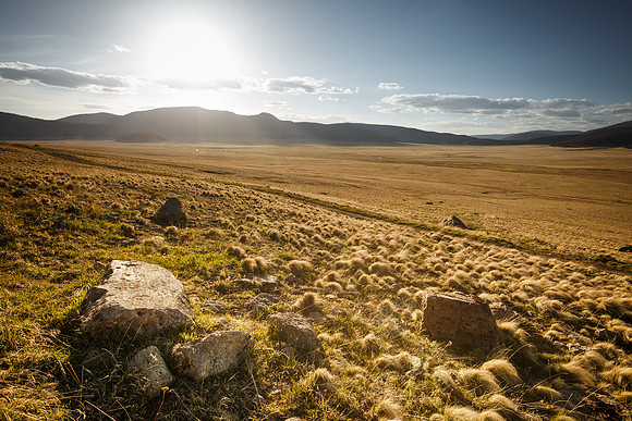 Valles Caldera Boulders