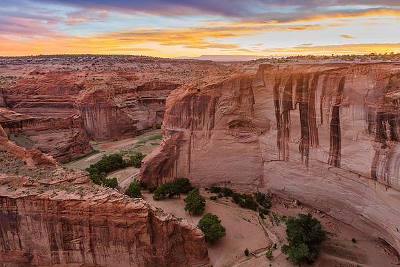 Radiant Sky over Antelope House - Canyon de Chelly