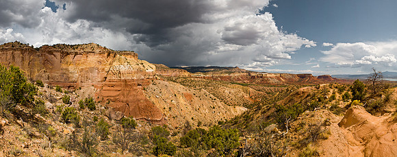 Ghost Ranch Canyon Panorama