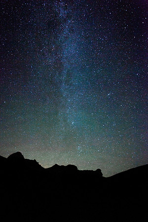 Northern Milky Way over Bisti Wildernes